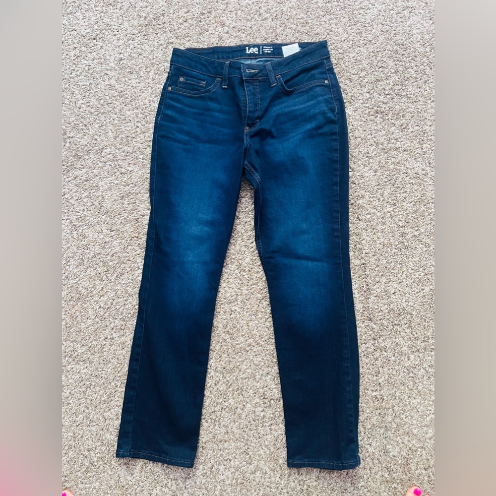 Lee Regular straight leg mid rise jean